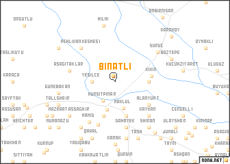 map of Binatlı