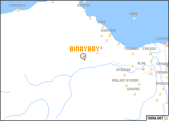 map of Binaybay