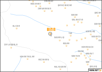 map of Binǝ