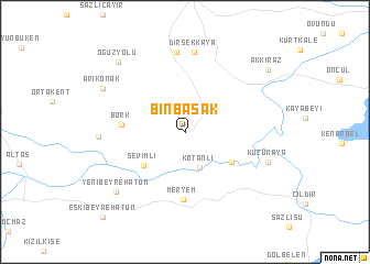 map of Binbaşak