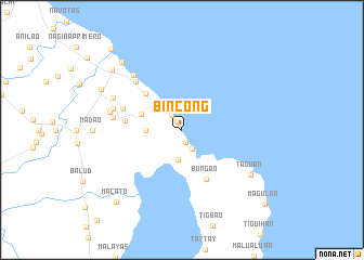 map of Bincong