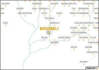 map of Binda Beli