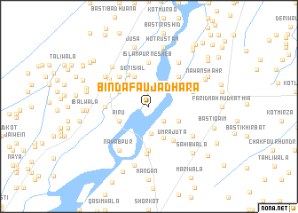 map of Binda Fauja Dhāra