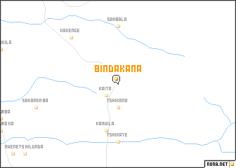 map of Bindakana