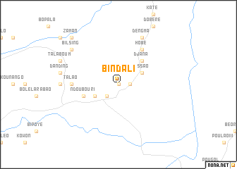 map of Bindali