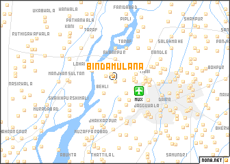 map of Binda Mulāna