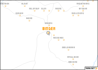 map of Bindem