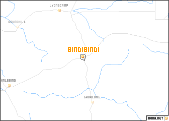 map of Bindi Bindi