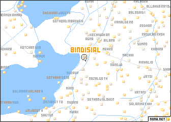 map of Bindi Siāl