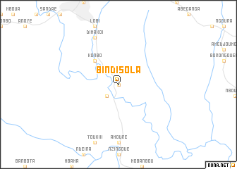 map of Bindisola