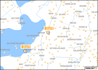 map of Bindi