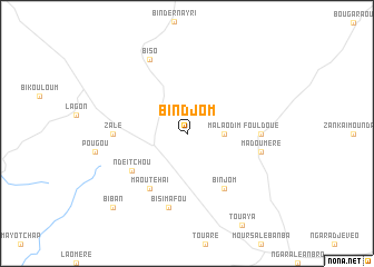 map of Bindjom