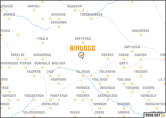 map of Bindogo