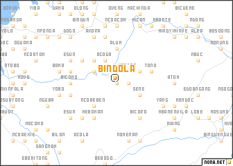 map of Bindola