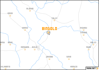 map of Bindolo