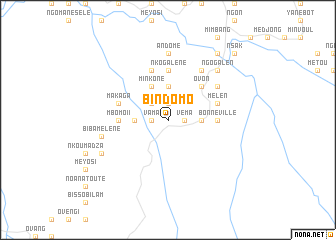 map of Bindomo