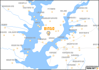 map of Bindo