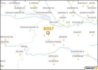 map of Bindt