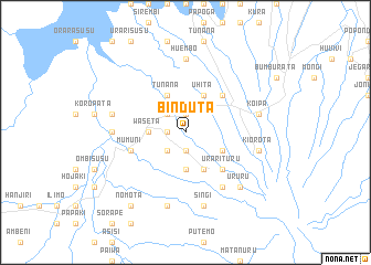 map of Binduta