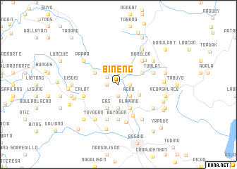 map of Bineng