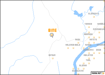 map of Bine