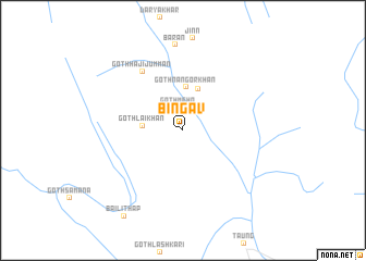 map of Bingav