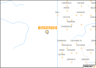 map of Binge Novo