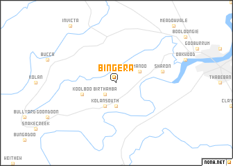 map of Bingera