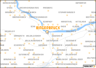 map of Bingerbrück