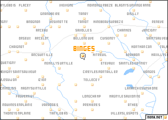 map of Binges