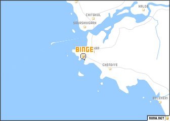 map of Binge