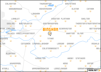 map of Bingham