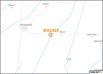 map of Bingham