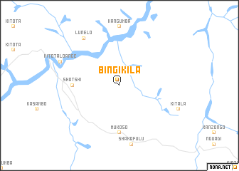 map of Bingikila