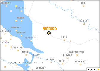 map of Bingird
