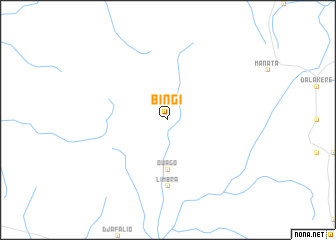 map of Bingi