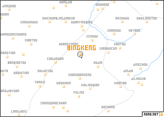 map of Bingkeng