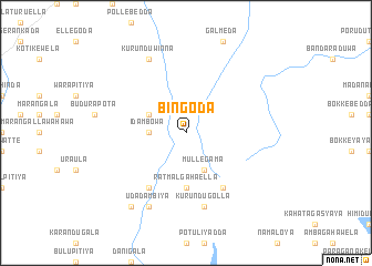 map of Bingoda