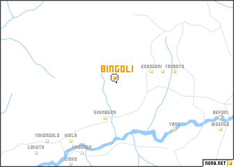 map of Bingoli