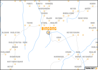 map of Bingong