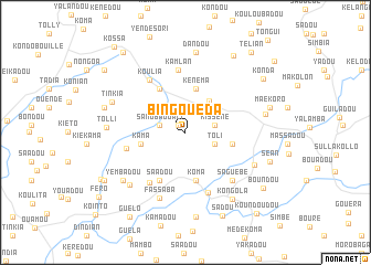 map of Bingouéda