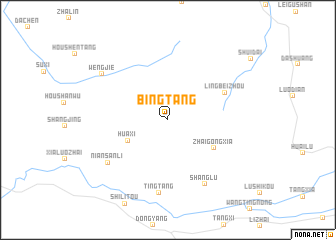 map of Bingtang