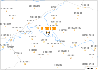 map of Bingtan