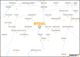 map of Binguel