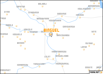 map of Binguel