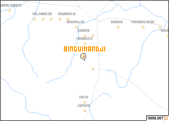 map of Binguimandji