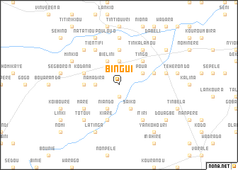 map of Bingui