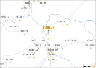 map of Bingui