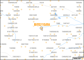 map of Bingyidaw