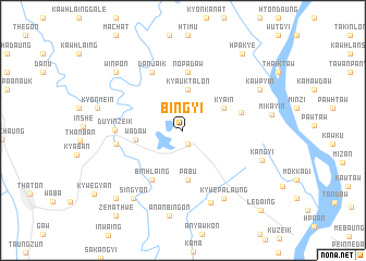 map of Bingyi